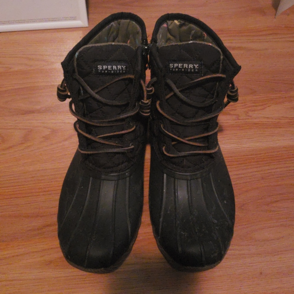 sperry duck boots